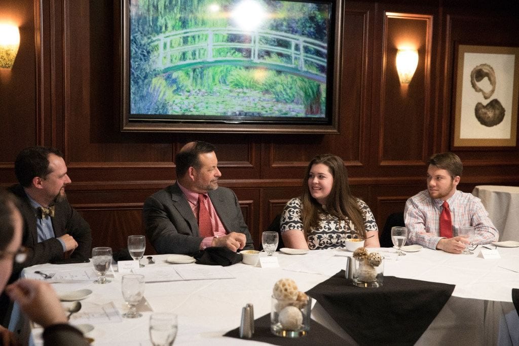 humanities forum dinner in providence