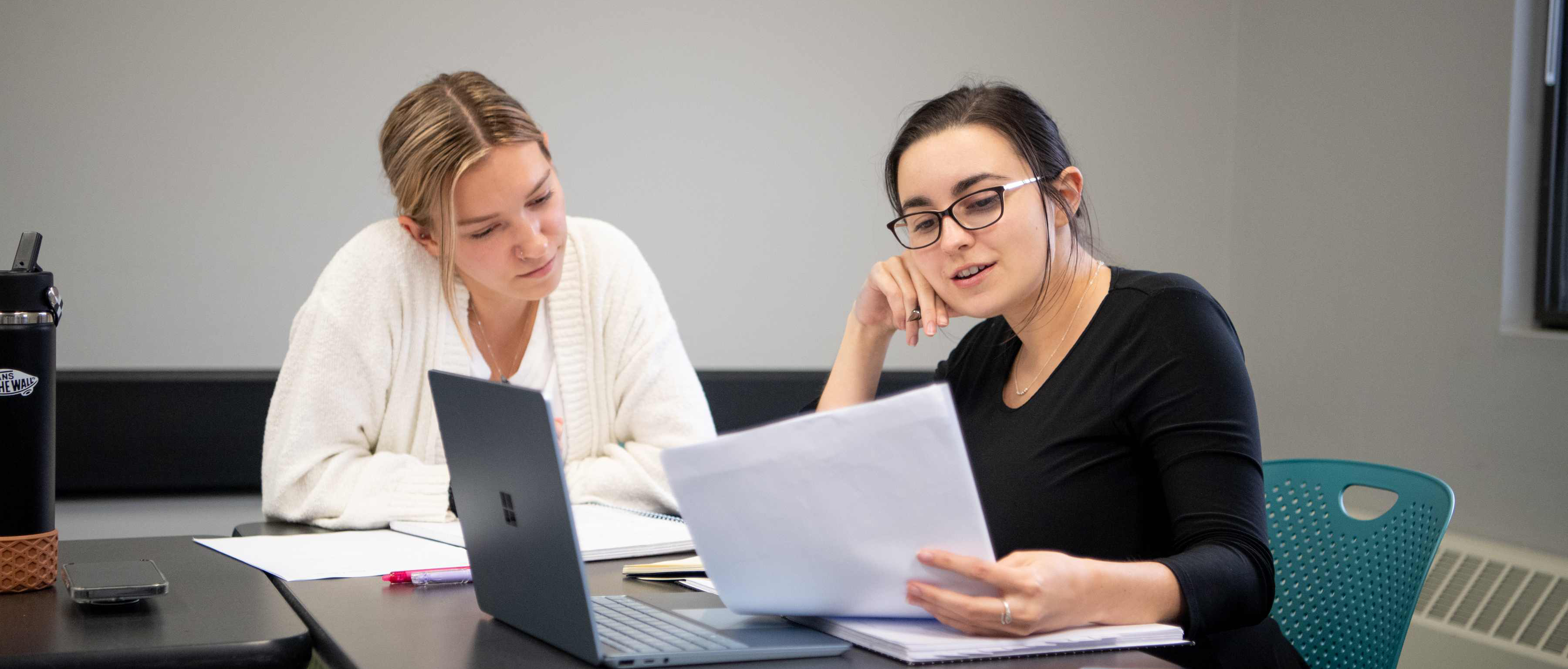 Graduate students in a Teaching Mathematics class